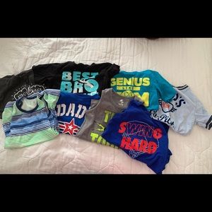Lot of 5T short sleeve and sleeveless shirts
